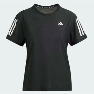 Adidas Own The Run Tee in Black -‎ Size Medium